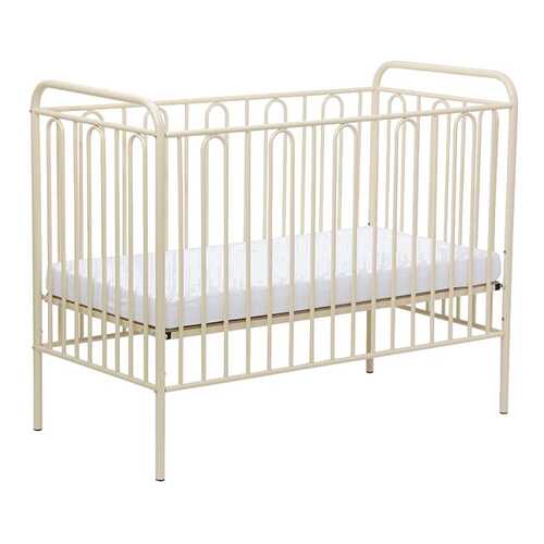 Кровать детская Polini Kids Vintage 110 металлическая, Кремовый в Мария