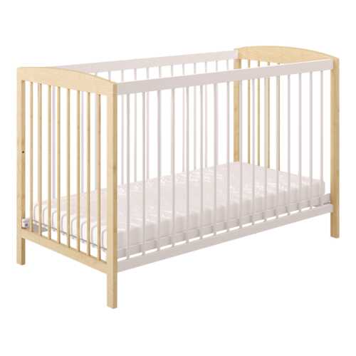 Кровать детская Polini Simple 101 натуральный+белый в Мария