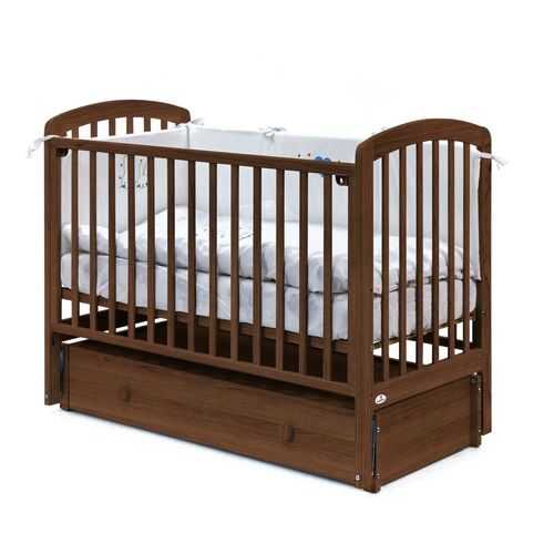 Кровать Fiorellino Tina (Фиореллино Тина) маятник продольный на колесах 120*60 oreh в Мария