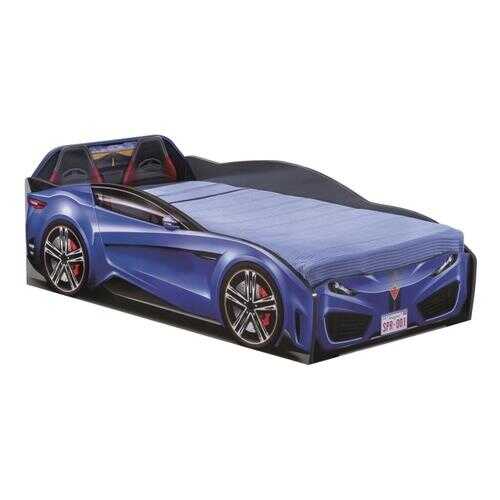 Кровать-машина Cilek Carbed Spyder синяя 70х130 в Мария