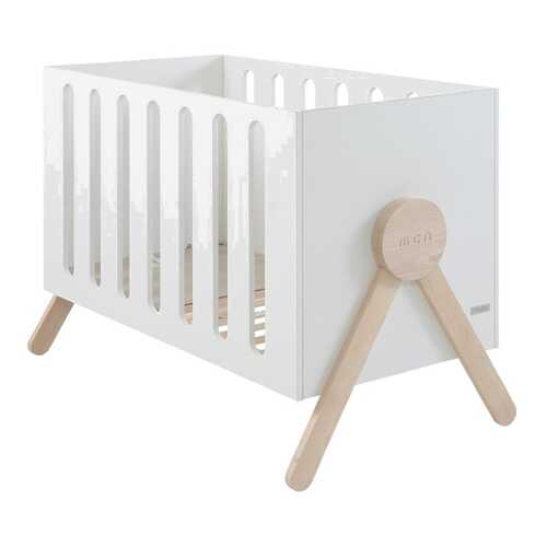 Кровать Micuna Swing Relax (Микуна Свинг Релакс) 120*60 white/water wood в Мария