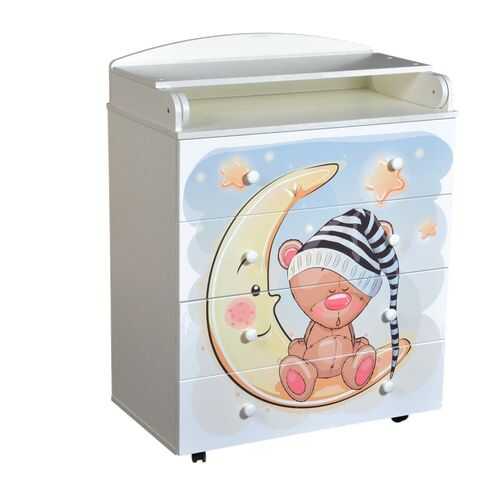 Комод Антел Lilu-7 МДФ 800/4 в Мария
