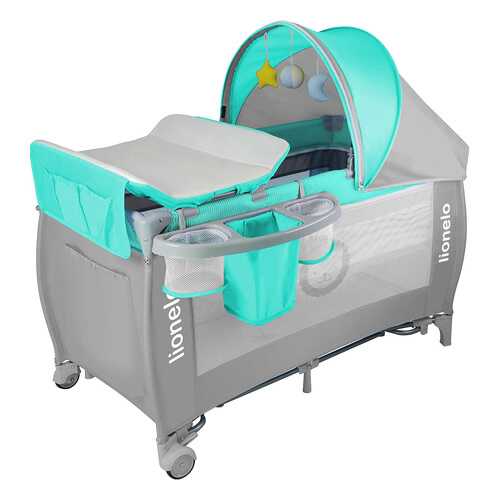 Манеж детский Lionelo LO-Sven Plus Turquoise в Мария