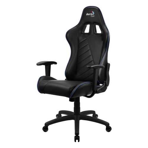 Игровое кресло AeroCool AC110 AIR, черный/синий в Мария