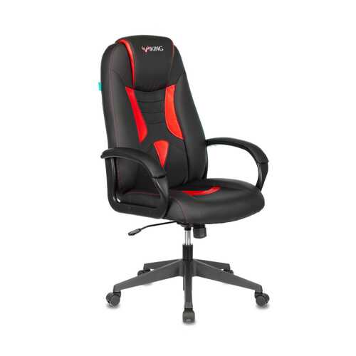 Кресло игровое Бюрократ VIKING-8N/BL-RED черный/красный искусственная кожа в Мария