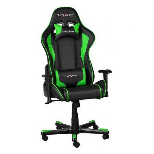 Кресло игровое DXRacer FORMULA OH/FE08/NE, черный/зеленый в Мария