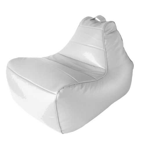Кресло-мешок Папа Пуф Modern Lounger White, размер L, экокожа, белый в Мария