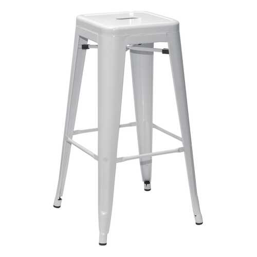 Металлический барный стул STOOL GROUP TOLIX YD-H765 Белый глянцевый в Мария