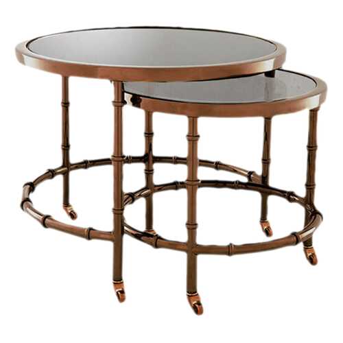Кофейный столик ROOMERS 44х55х55 см, коричневый в Мария