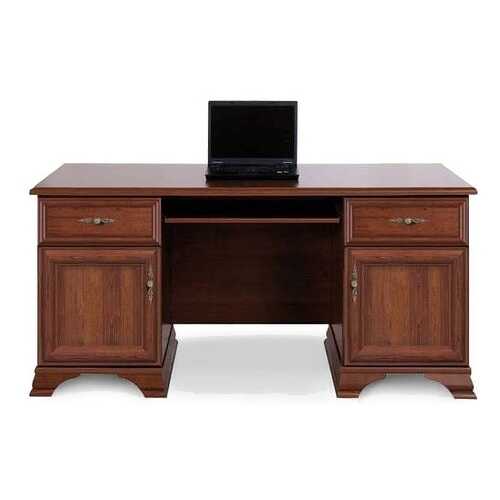 Компьютерный стол BlackRedWhite Кентаки S132-BIU2D2S BRW_00008037 160x74x78, каштан в Мария