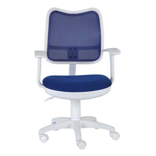 Компьютерное кресло Бюрократ CH-W797/BL/TW-10, белый/синий в Мария