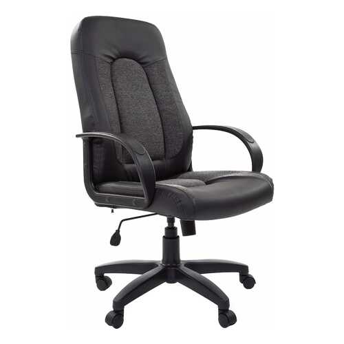 Кресло руководителя CHAIRMAN 429 00-07007095, черный/серый в Мария